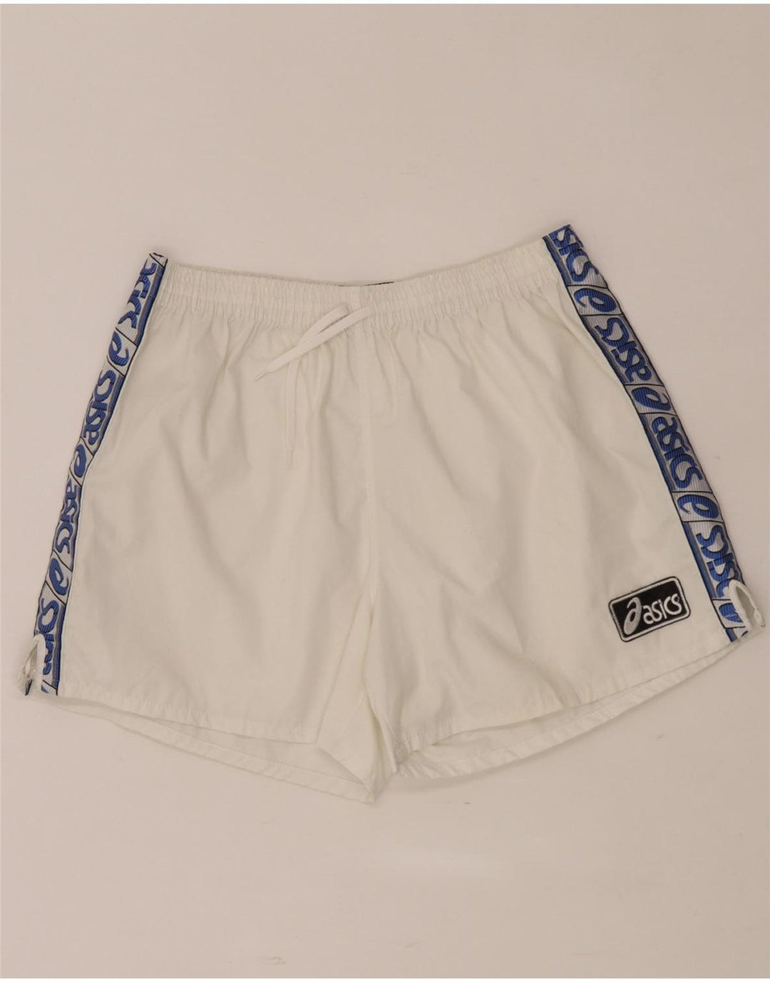 Asics Herre grafiske sportsshorts Medium White Colourblock