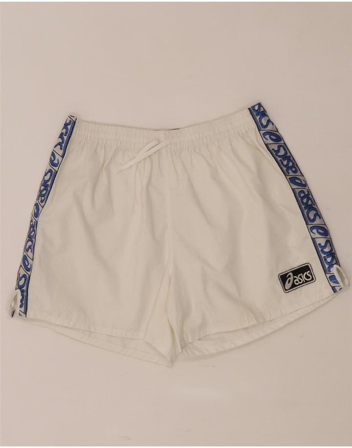 Asics Herre grafiske sportsshorts Medium White Colourblock