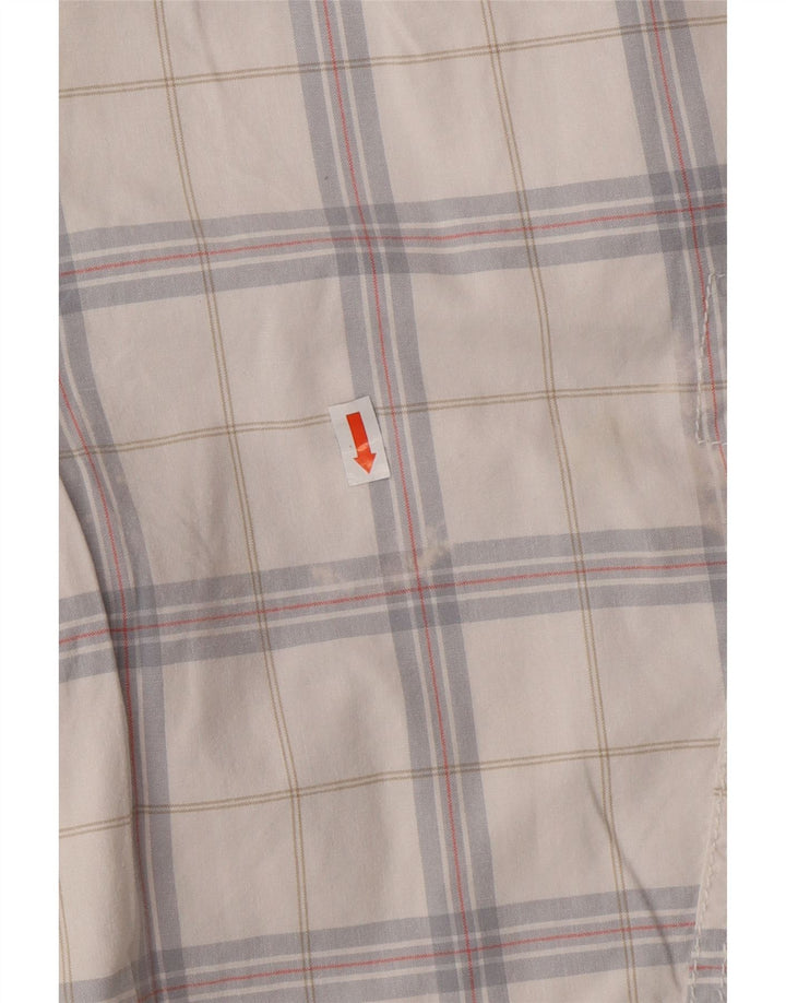 CALVIN KLEIN Herre Cargo Shorts W32 Medium White Ternet Bomuld