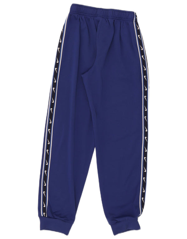 Nike Boys Grafisk træningsdragt Bukser Joggers 13-14 år Blå Colourblock