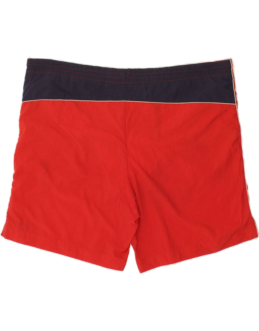 FILA Mens Swimming Shorts XL Red Colourblock Polyamide Vintage Fila and Second-Hand Fila from Messina Hembry 