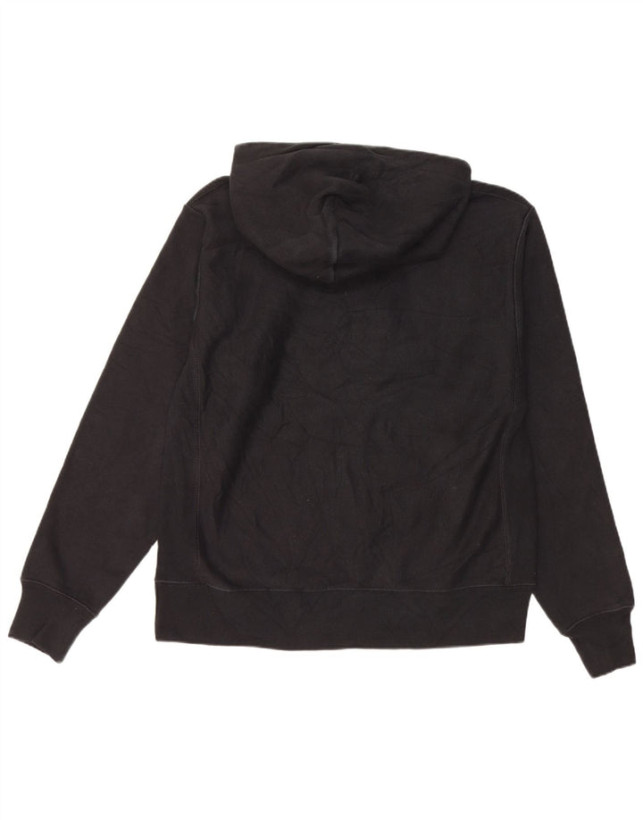 Champion Herre Reverse Weave Hoodie Jumper Medium Sort Bomuld