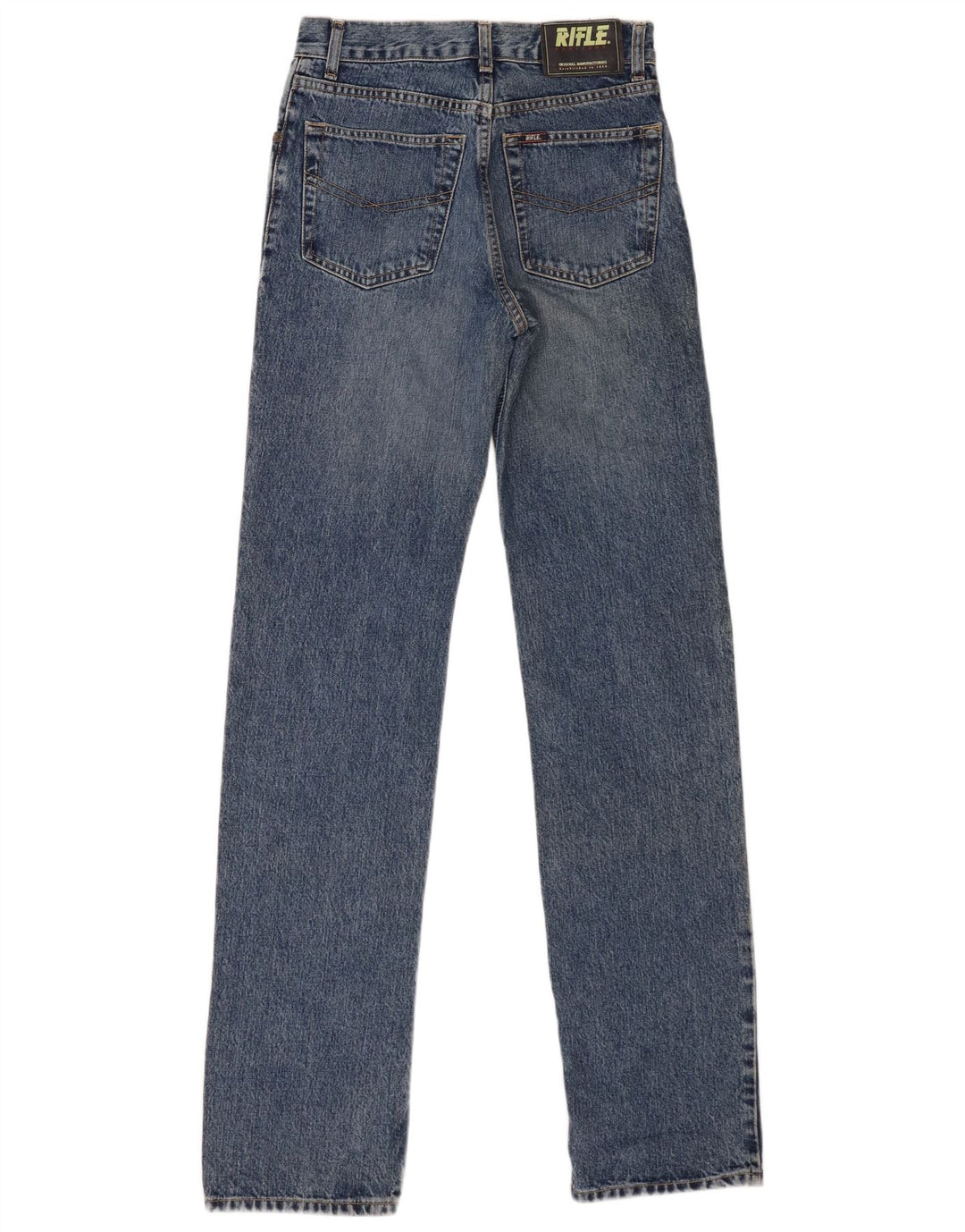 Rifle Dame Straight Jeans W29 L34 Blå Bomuld