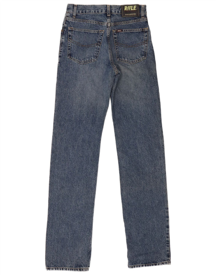 Rifle Dame Straight Jeans W29 L34 Blå Bomuld