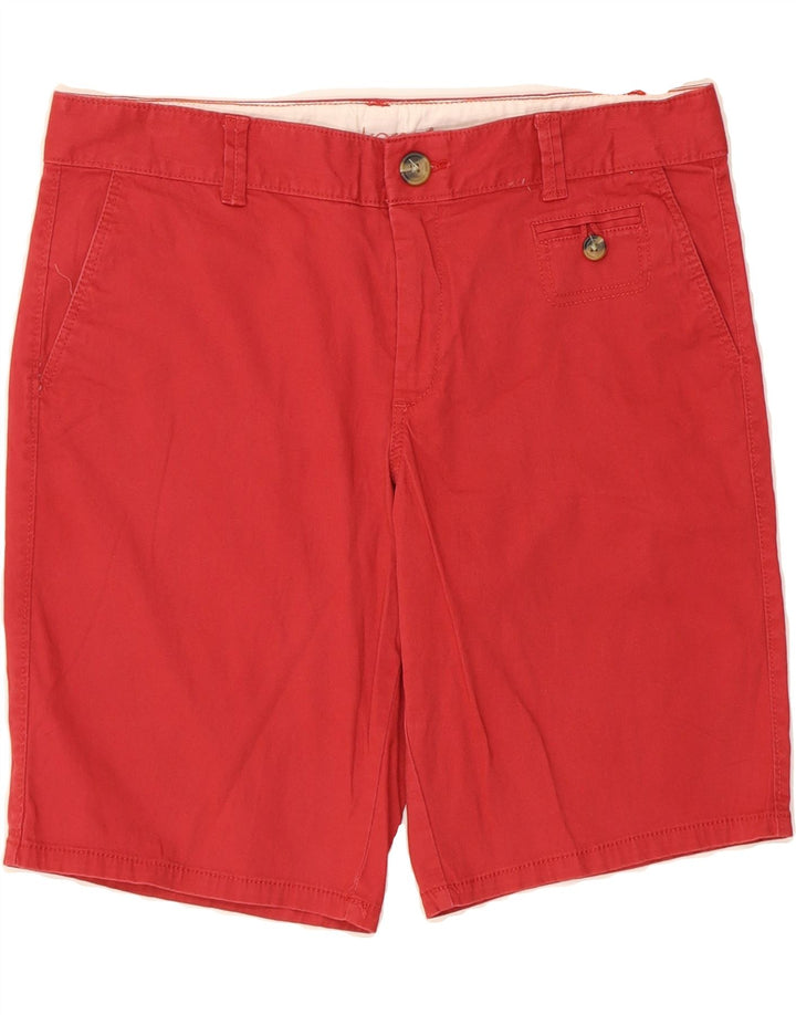 DOCKERS Womens Chino Shorts US 12 Large W34  Red Cotton Vintage Dockers and Second-Hand Dockers from Messina Hembry 