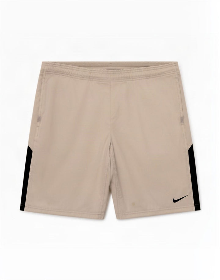Nike Herre Dri Fit sportsshorts Små hvide Colourblock Polyester