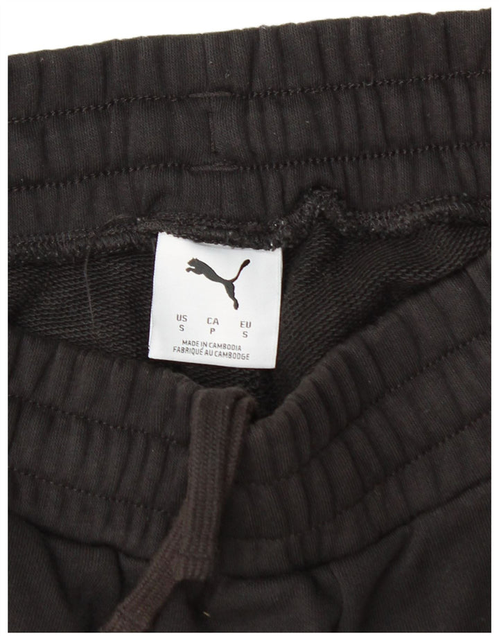 Puma Herre grafiske sportsshorts Små sorte bomuld