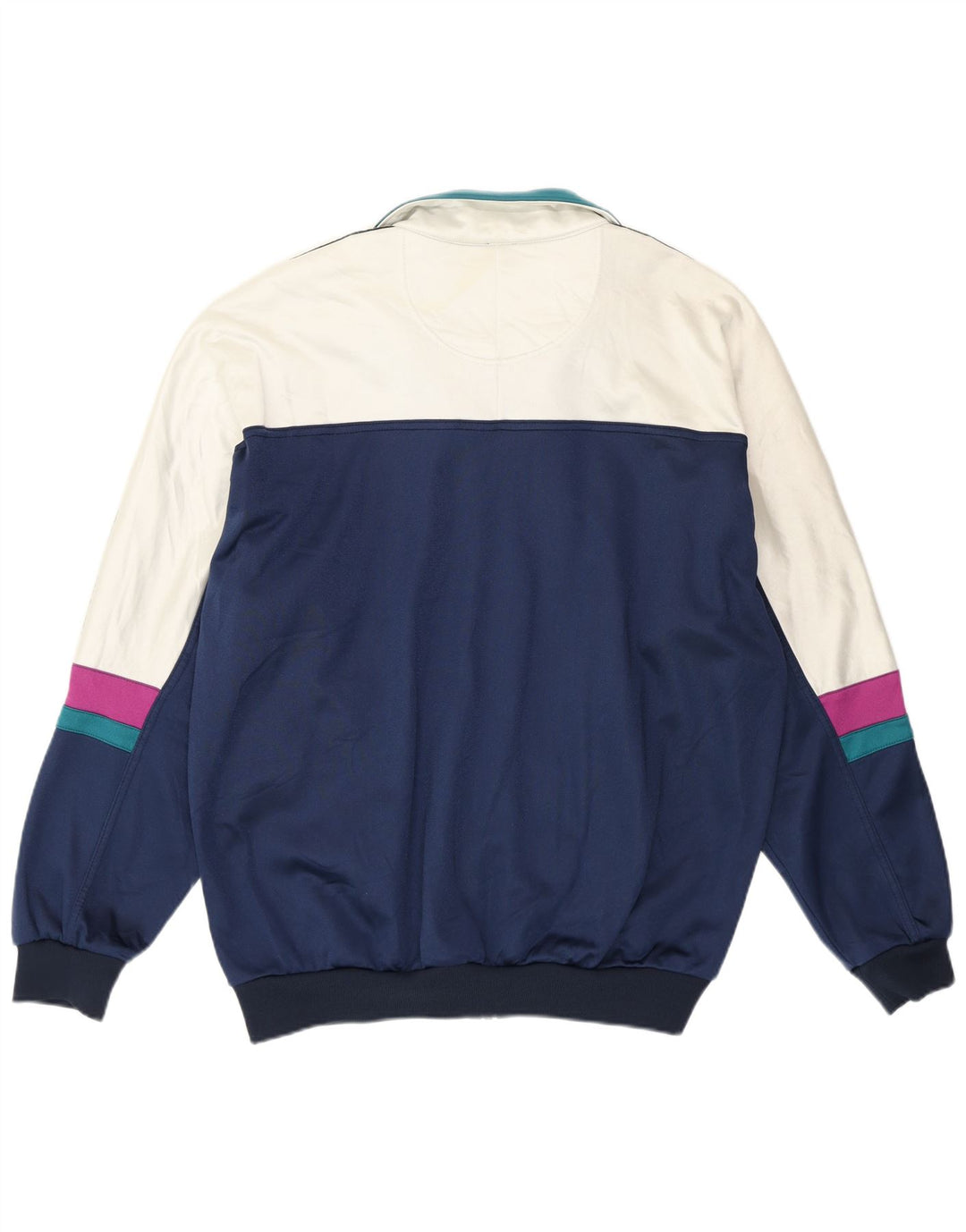 ASICS Grafisk træningsdragt til mænd, topjakke IT 54 XL Navy Blue Colourblock