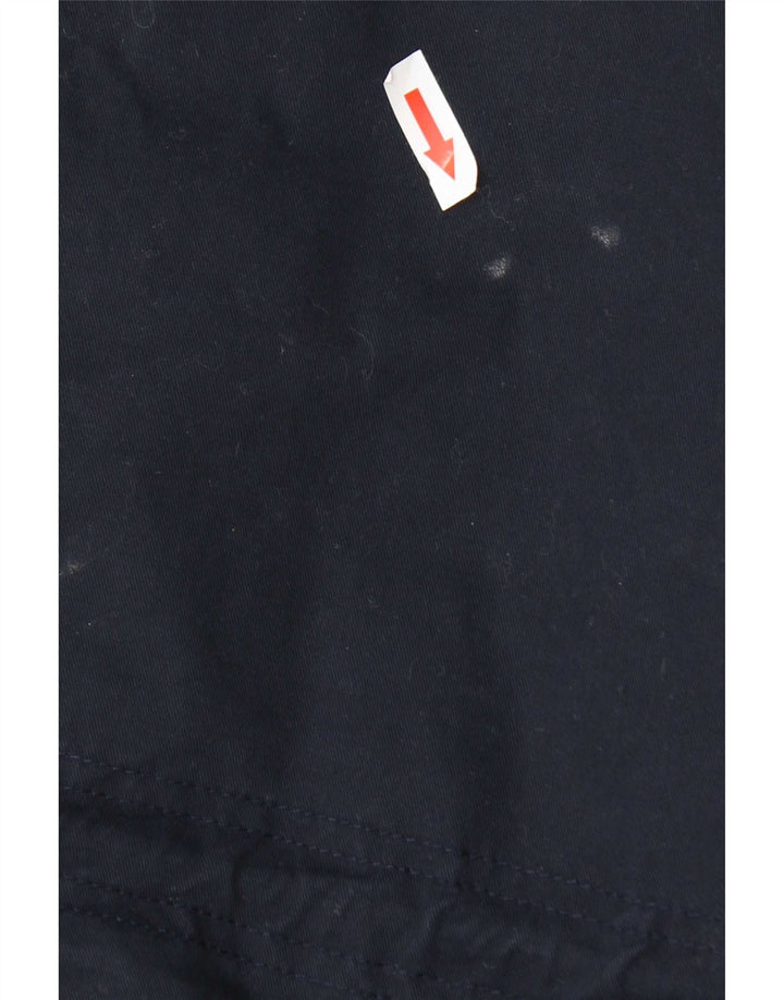 Marks & Spencer Herre Oversized Hooded Parka Jacket UK 8 Small Navy Blue