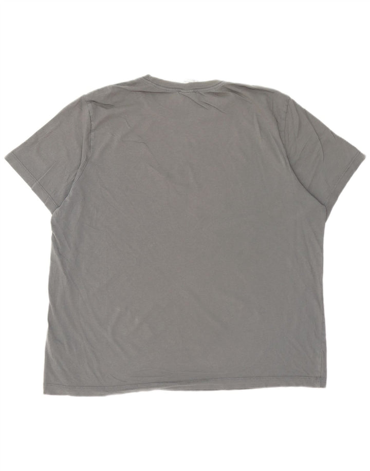 Nike grafisk T-shirt top til mænd 2XL grå bomuld