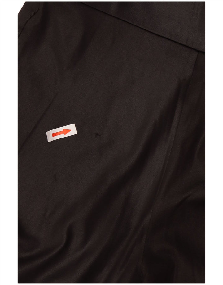 Zara Womens Leggings UK 8 Small Black Polyester