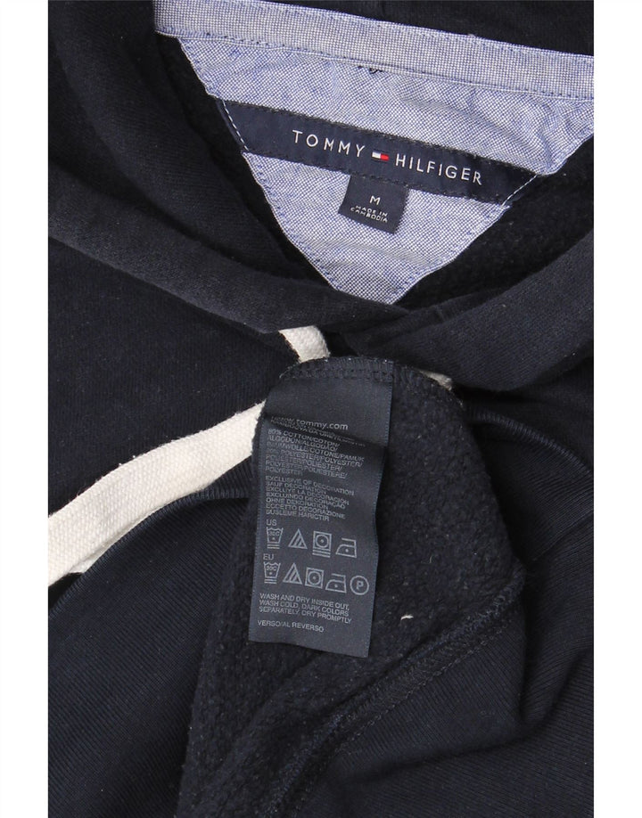 TOMMY HILFIGER Hættetrøje til mænd Medium marineblå bomuld