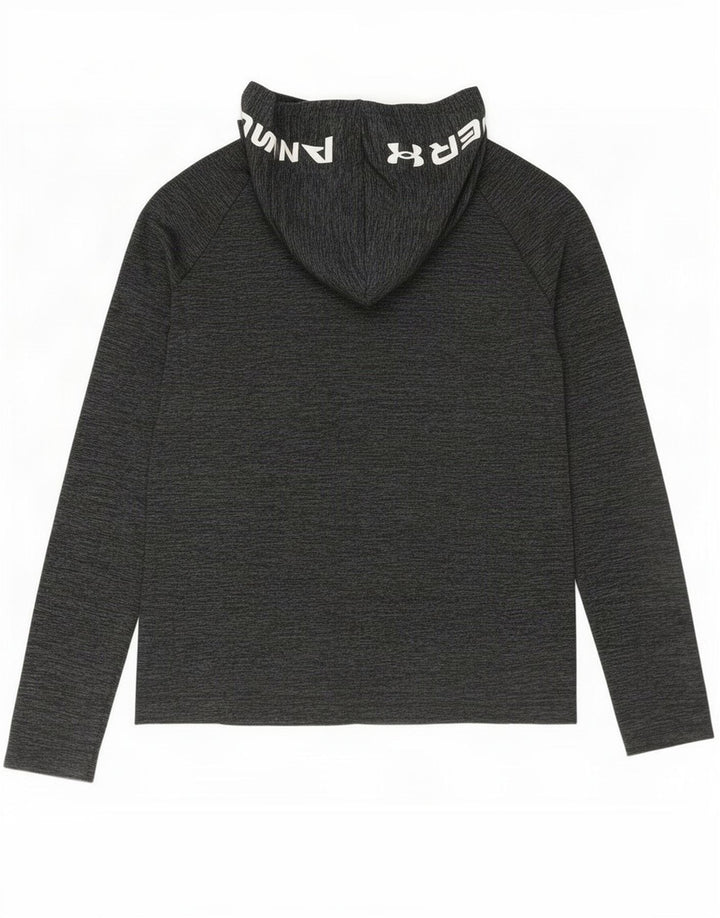 Under Armour Herre Grafisk Top Langærmet Medium Grey Flecked