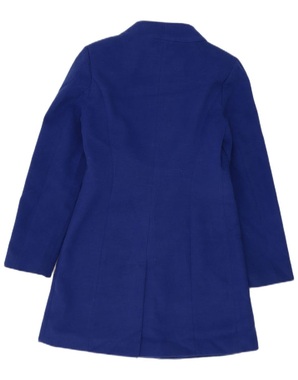 Marks & Spencer Dameoverfrakke UK 8 Lille blå polyester