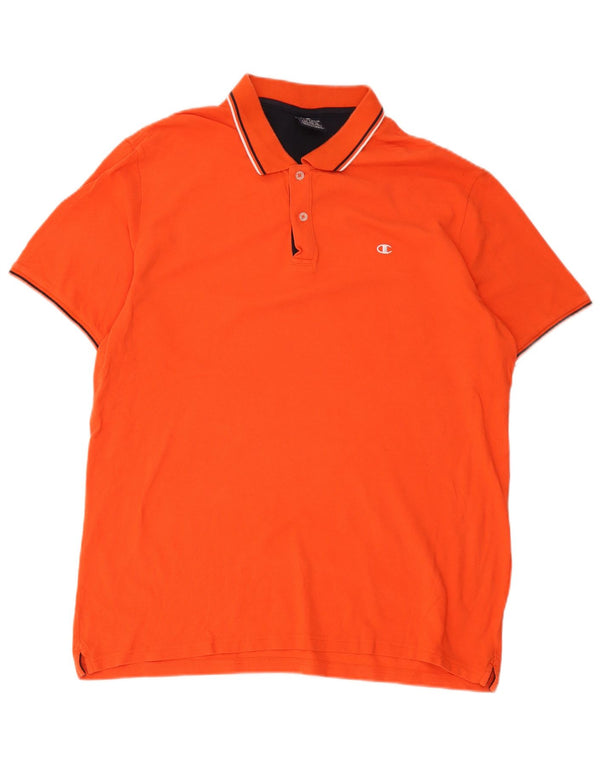 Champion herre poloshirt XL orange