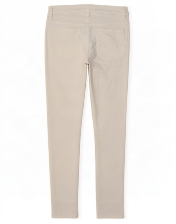 Marks & Spencer Womens The Ivy Skinny Jeans UK 10 Small W27 L28 White