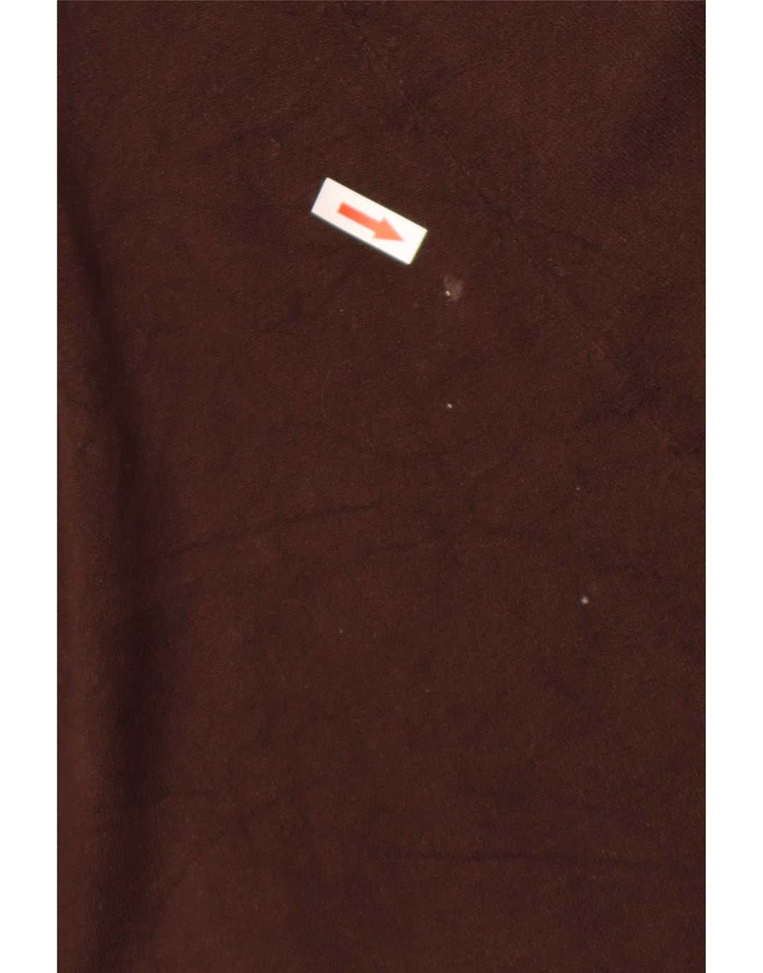Zara Dame Langærmet A-Line Kjole UK 12 Medium Brown Rayon