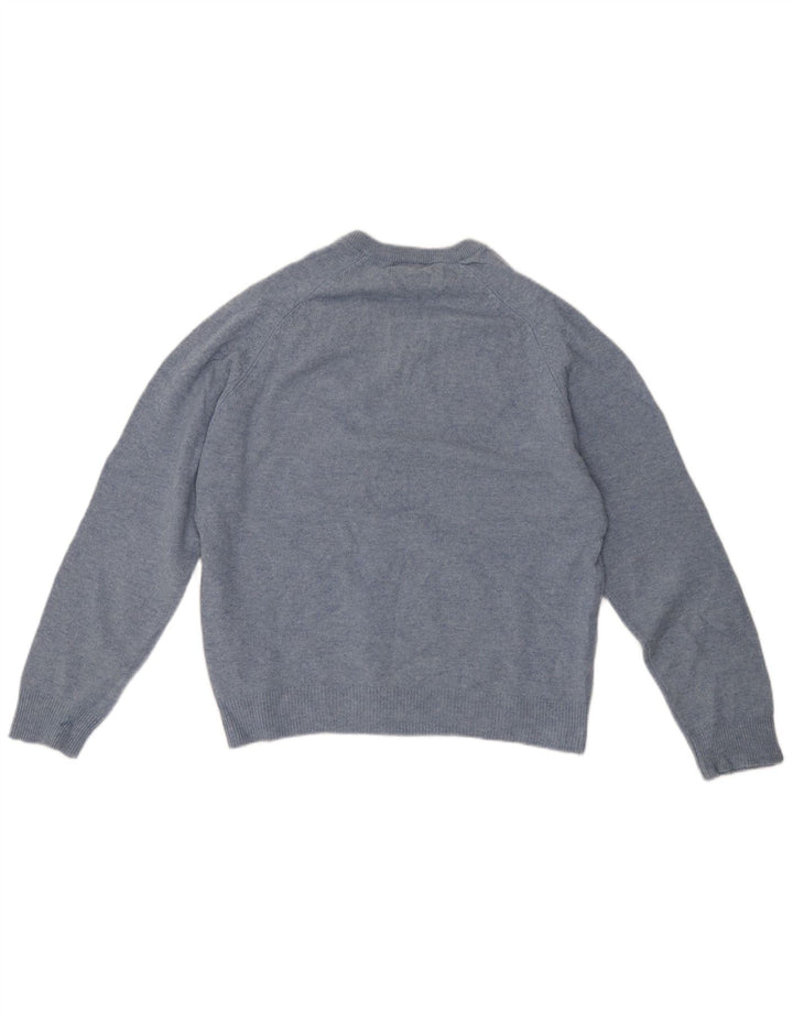 Marks & Spencer Herre Blue Harbor V-hals sweater Medium Blue