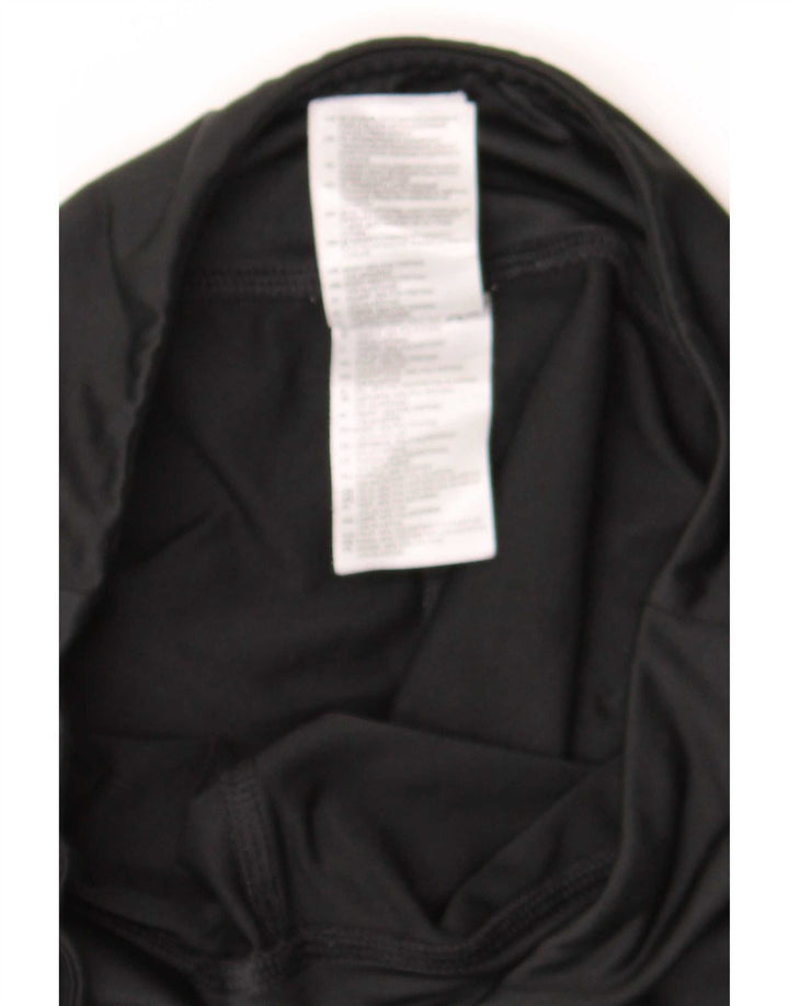 Adidas Dame Capri Leggings UK 8/10 Small Black Polyester