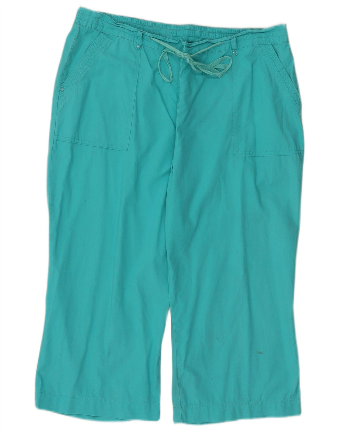 Marks & Spencer Bermuda Shorts til kvinder UK 16 Large W36 L18 Turkis