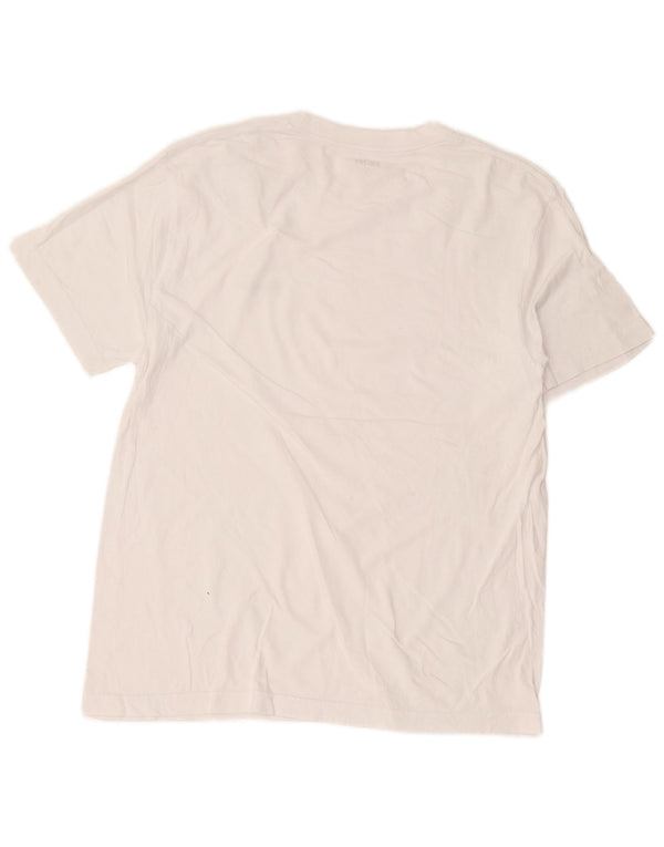 Dkny Boys T-Shirt Top 15-16 År Stor Hvid Bomuld