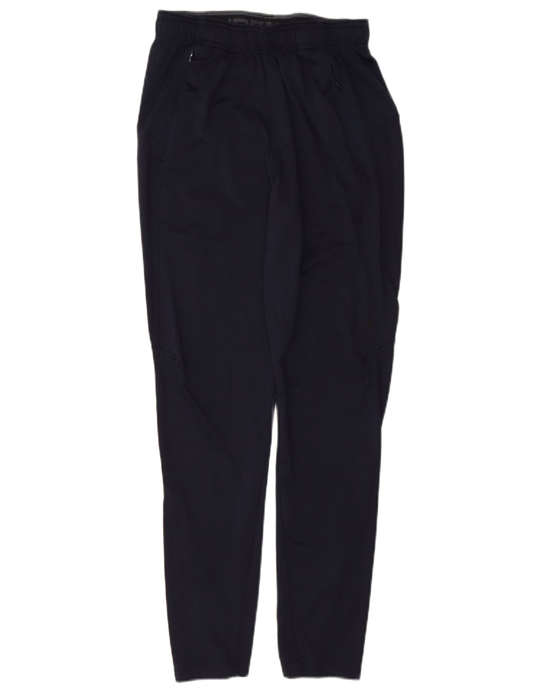 UNDER ARMOUR Womens Fitted Tracksuit Trousers UK 10 Small  Navy Blue