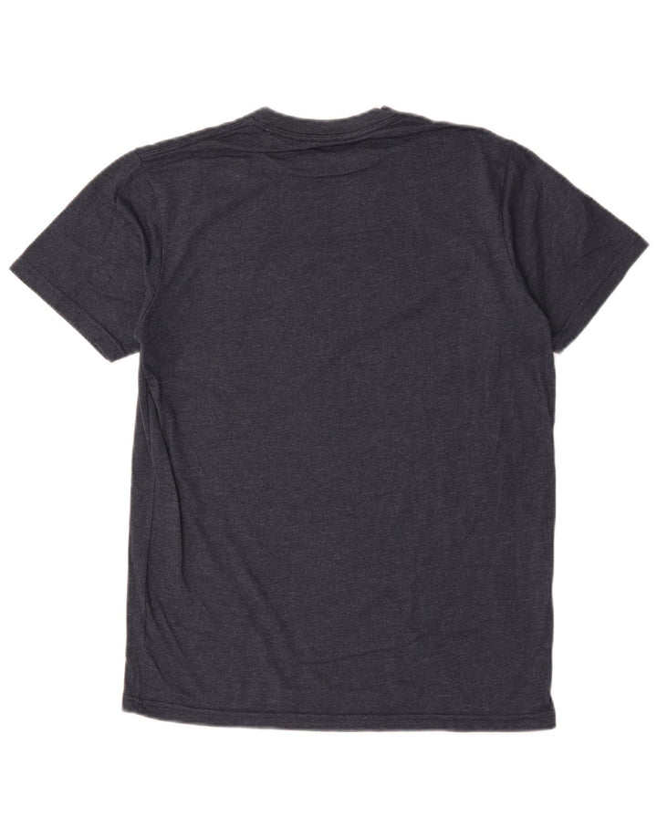 Weird Fish Herre T-Shirt Top Lille Marineblå