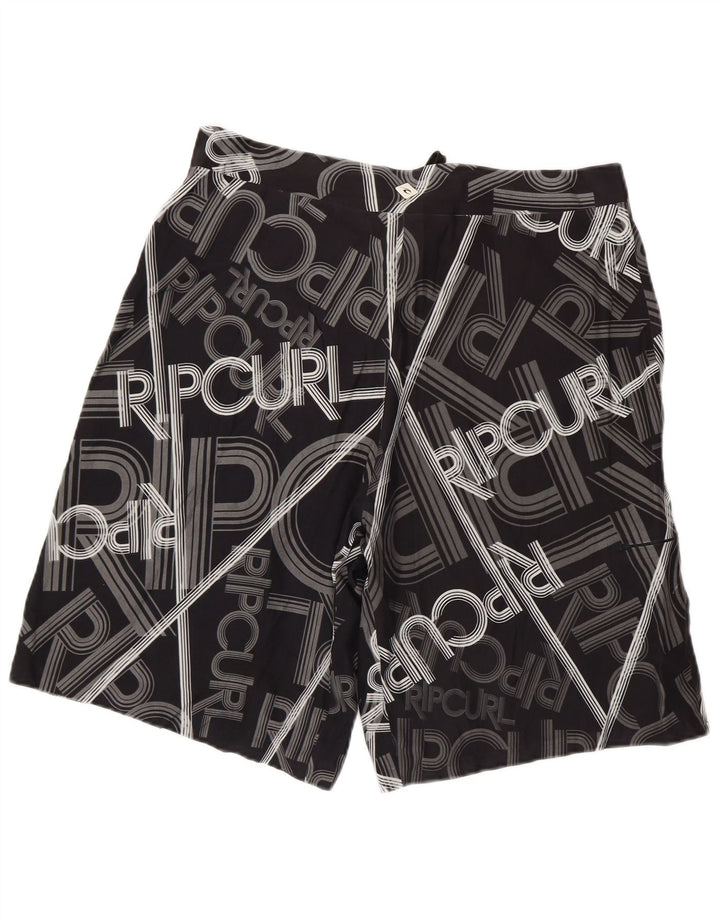 RIP CURL Grafiske badeshorts til mænd, store sorte