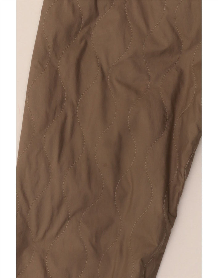 COLUMBIA Womens Interchange Quiltet Jakke UK 6 XS Beige Polyester