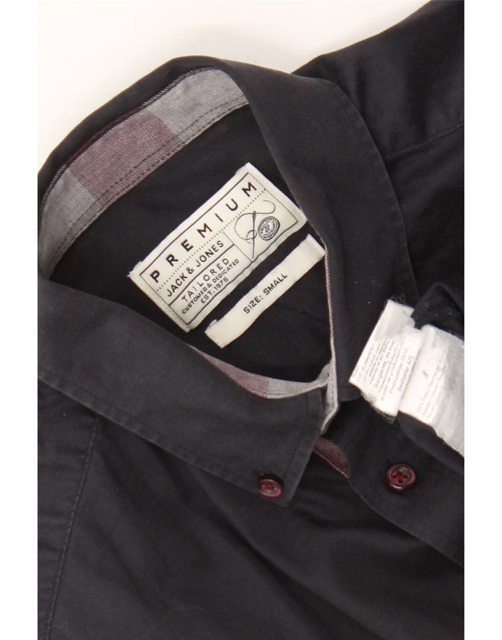 Jack & Jones herreskjorte lille marineblå bomuld