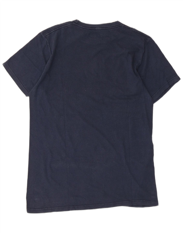 Levi's Herre grafisk T-shirt Top Medium Navyblå Bomuld