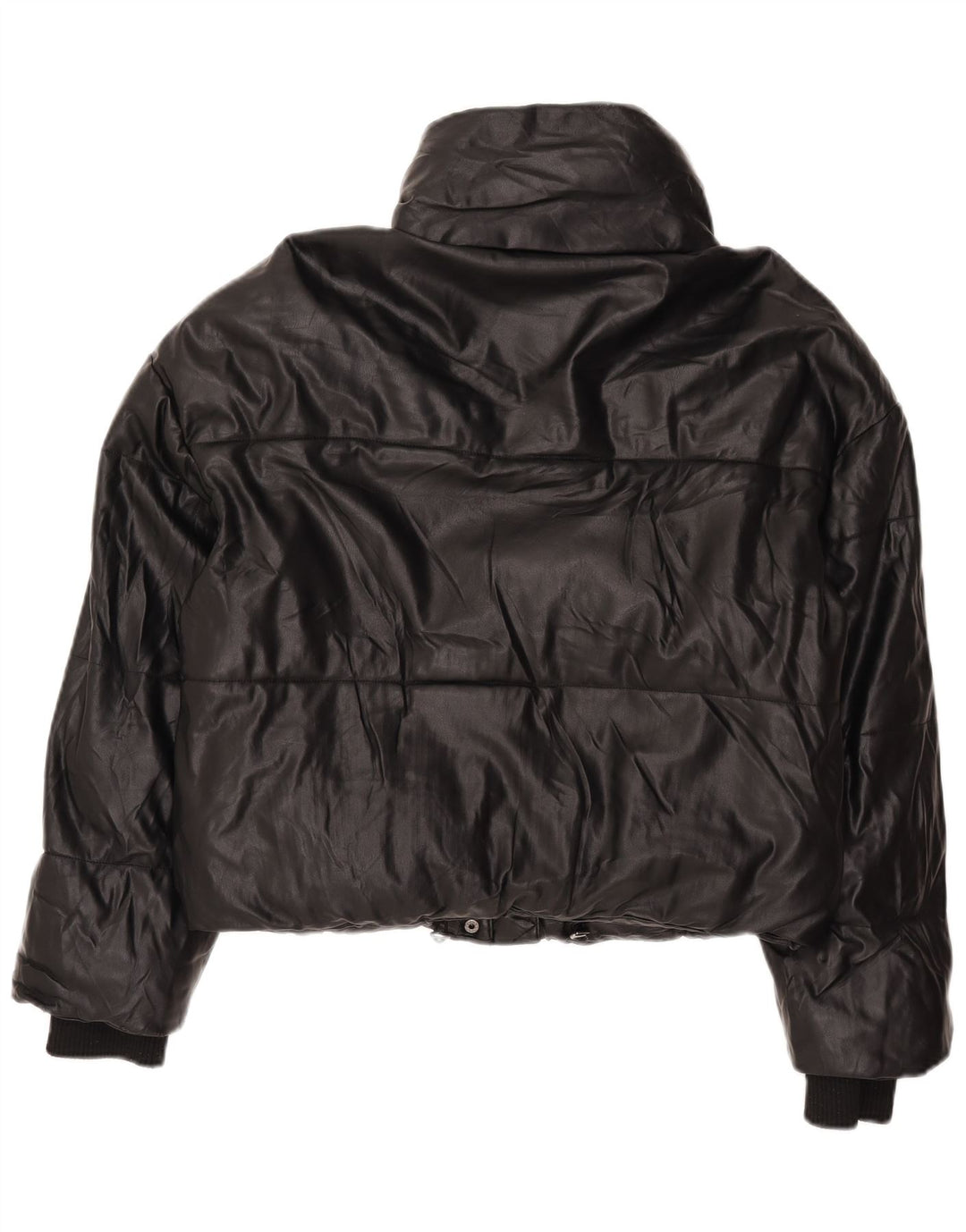 Zara Dame Oversized Polstret Jakke UK 6 XS Sort