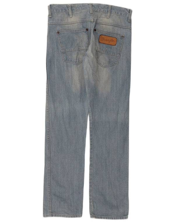 Wrangler Womens Straight Jeans  W31 L32 Blue Cotton