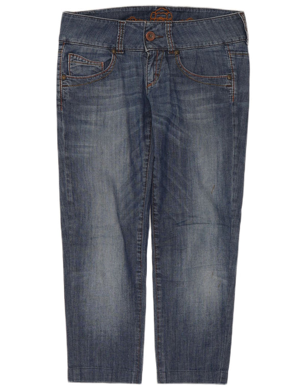 Marlboro Classics Womens Cropped Jeans W28 L24 Blå