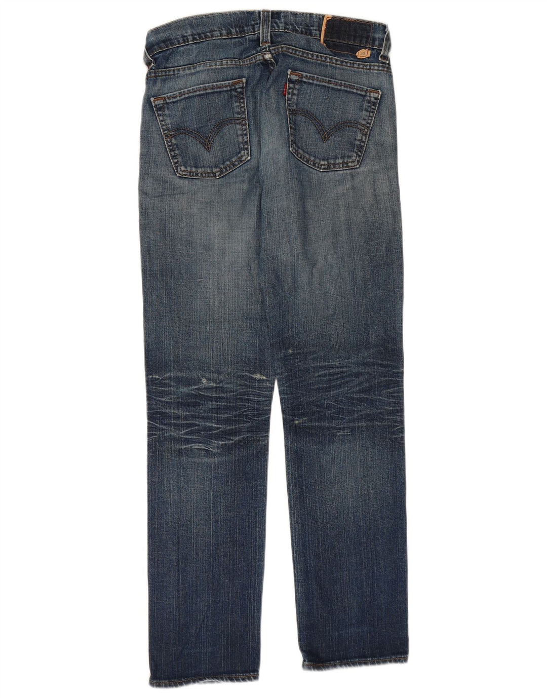 LEVI'S Dame 511 Skinny Jeans W30 L30 Blå Bomuld