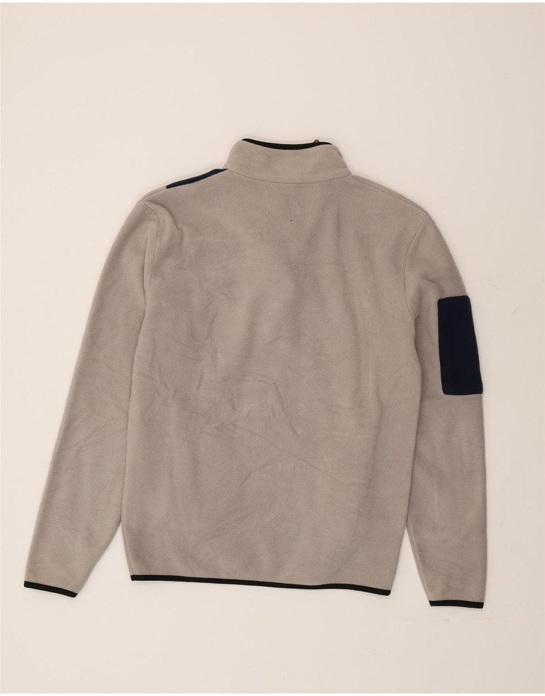 Lotto Herre lynlås hals Fleece Jumper Stor grå Colourblock Polyester