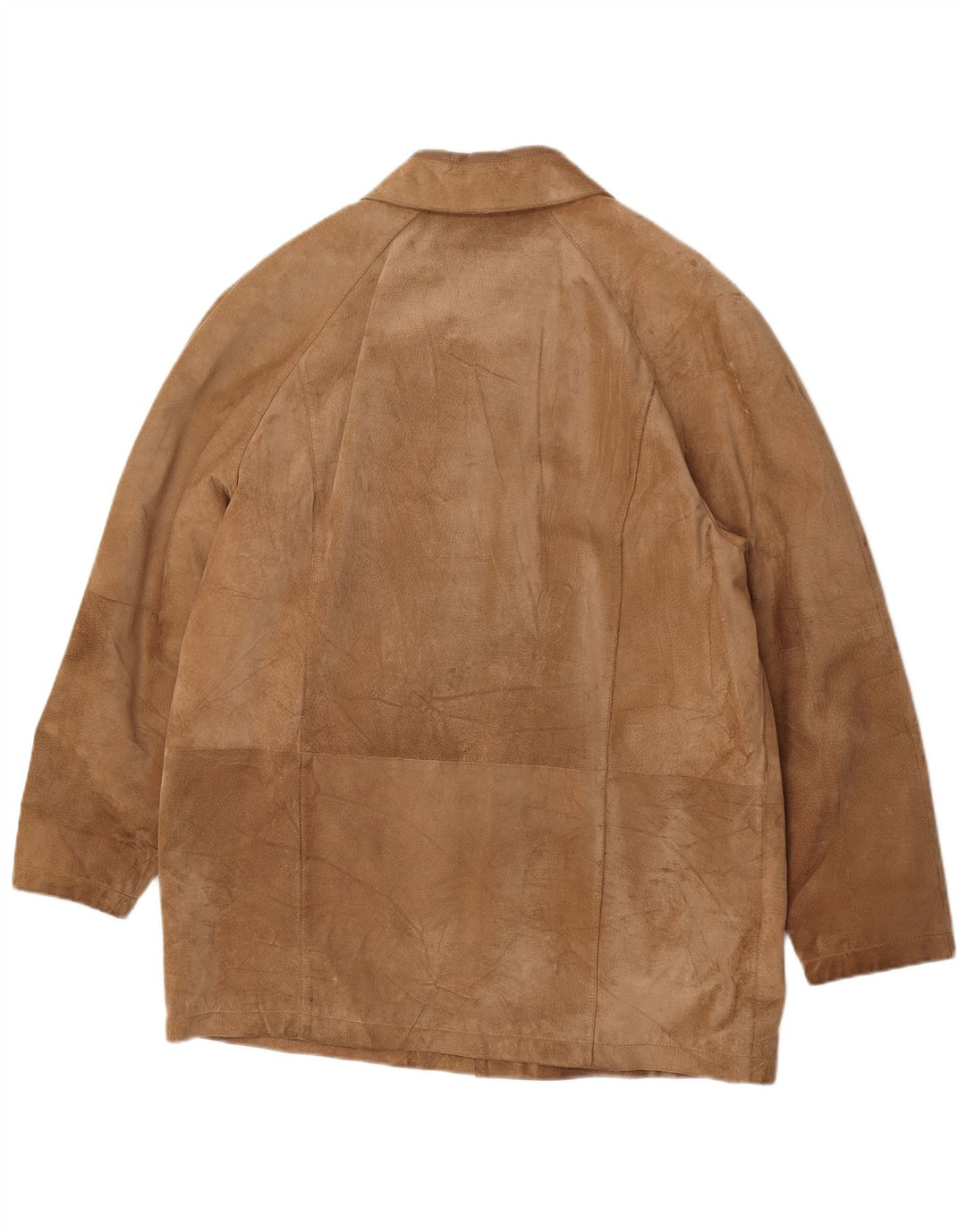 Torras Herre Ruskind Windbreaker Jacket IT 50 Stor Brun