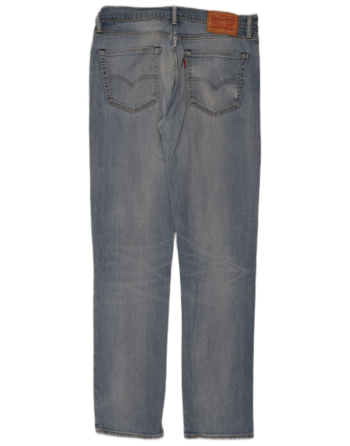 Levi's Herre 511 Slim Jeans W33 L34 Blå Bomuld