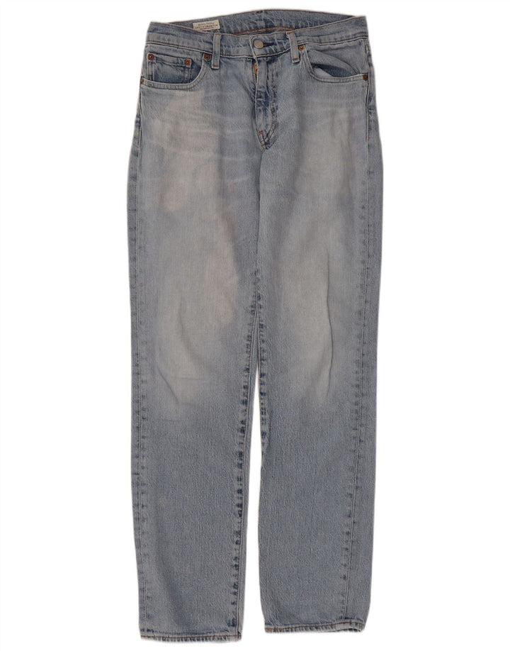 Levi's lige jeans til kvinder W29 L32 blå bomuld