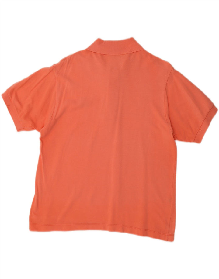 Lacoste herre poloskjorte str. 4 Medium Orange bomuld