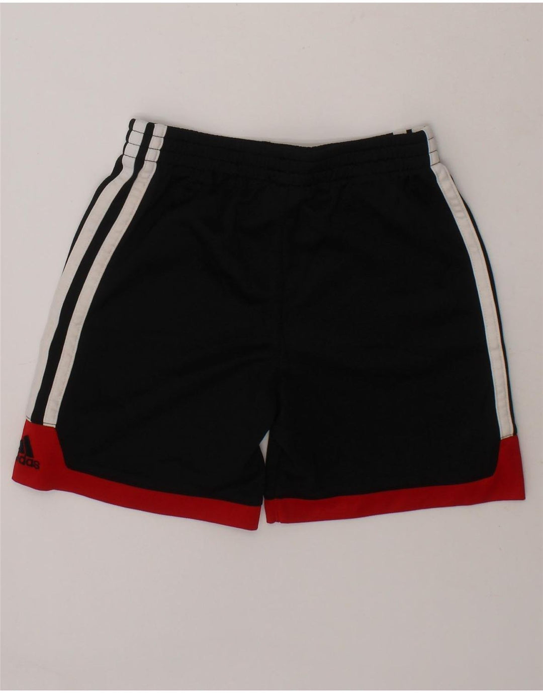 ADIDAS Boys Sport Shorts 2-3 Years  Black Colourblock Polyester Vintage Adidas and Second-Hand Adidas from Messina Hembry 