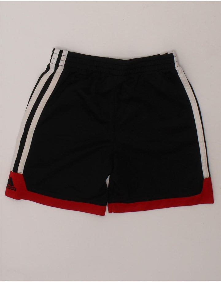 ADIDAS Boys Sport Shorts 2-3 Years  Black Colourblock Polyester Vintage Adidas and Second-Hand Adidas from Messina Hembry 