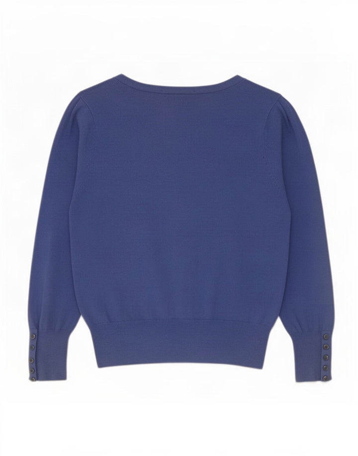 Marks & Spencer Dame Cardigan Sweater UK 16 Large Blue
