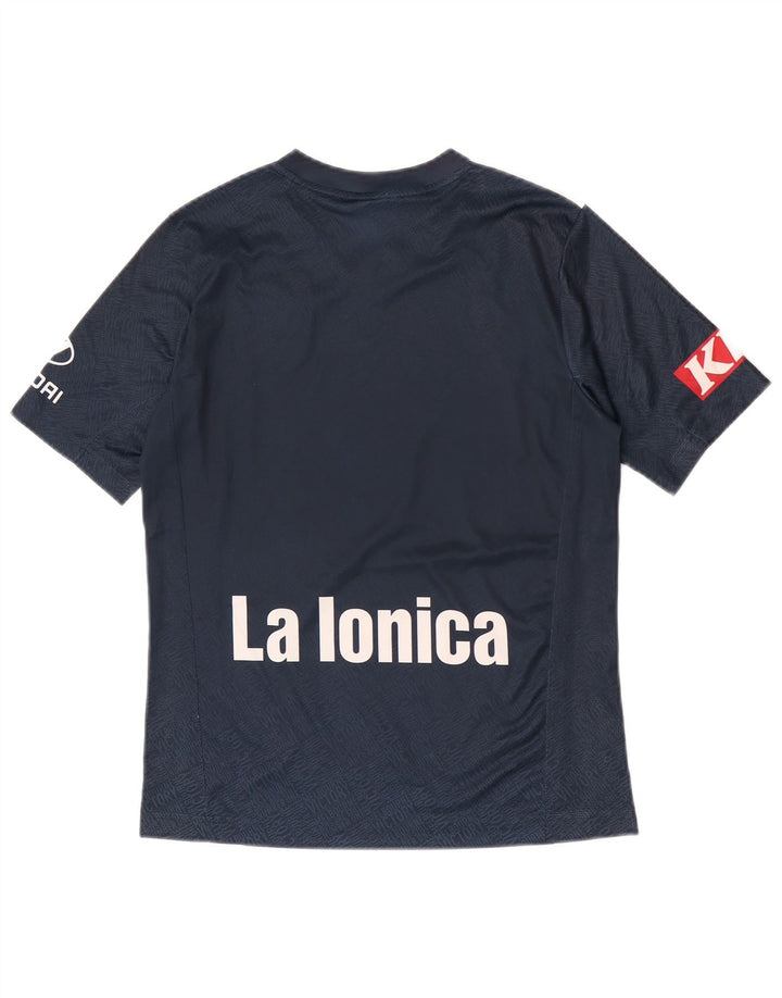 Adidas drenge Climalite grafisk T-shirt top 13-14 år marineblå polyester