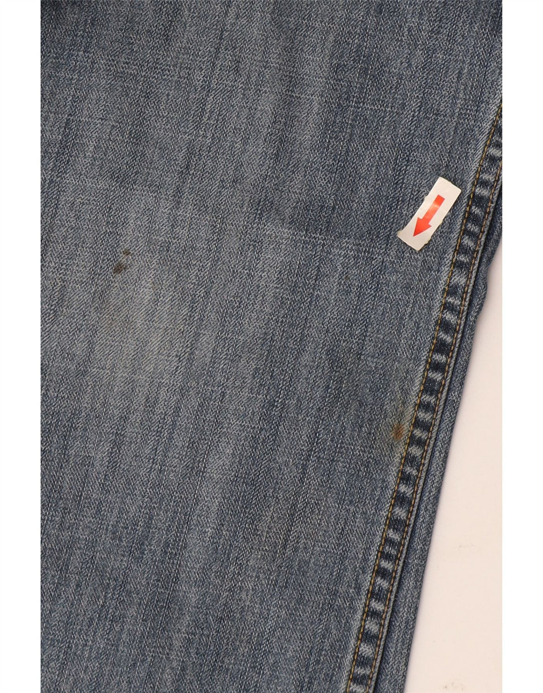 Levi's Dame 527 Bootcut Jeans med lav talje W32 L34 Blå Bomuld