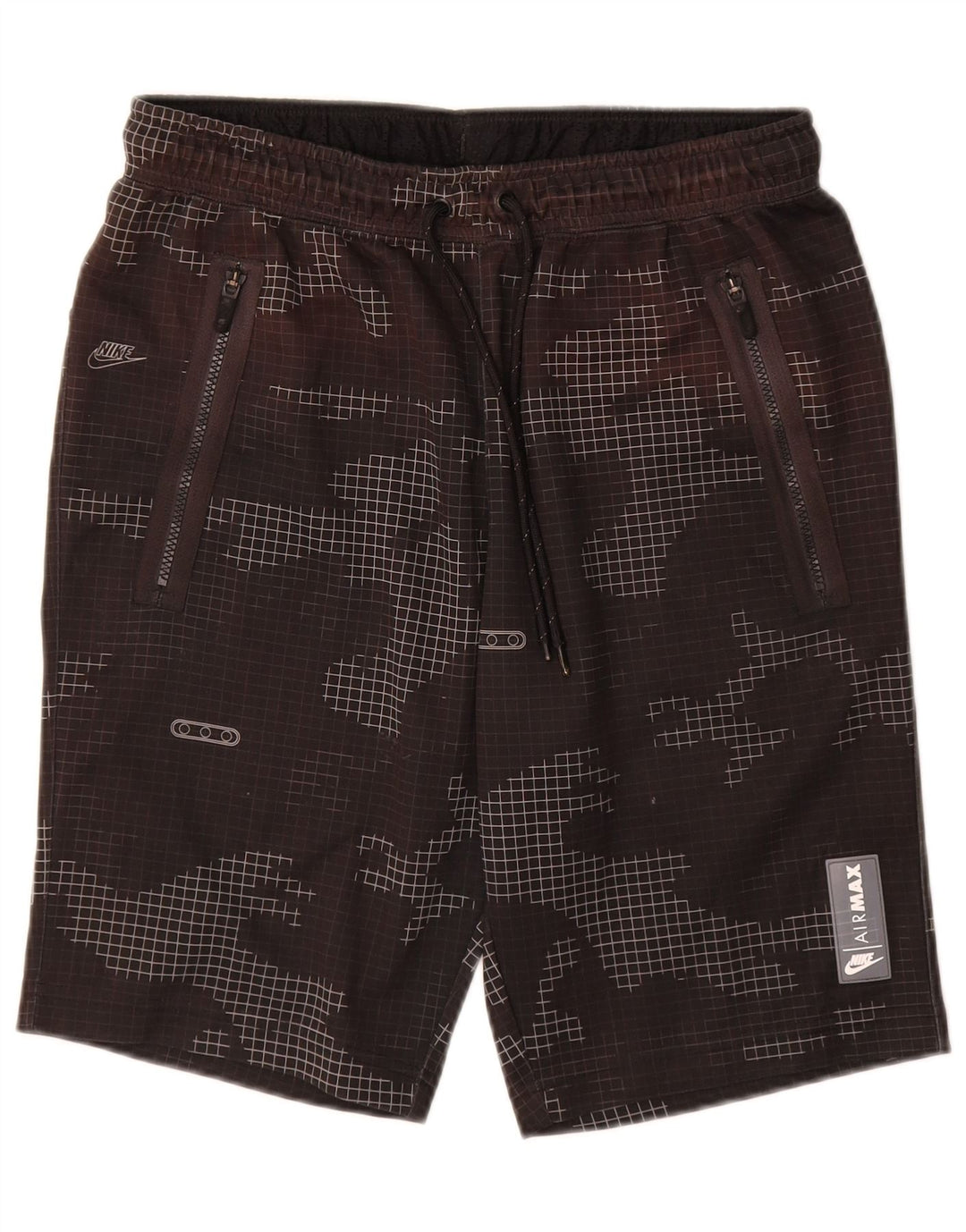Nike Herre Sportshorts Medium W32 L10 Sort Camouflage Polyester