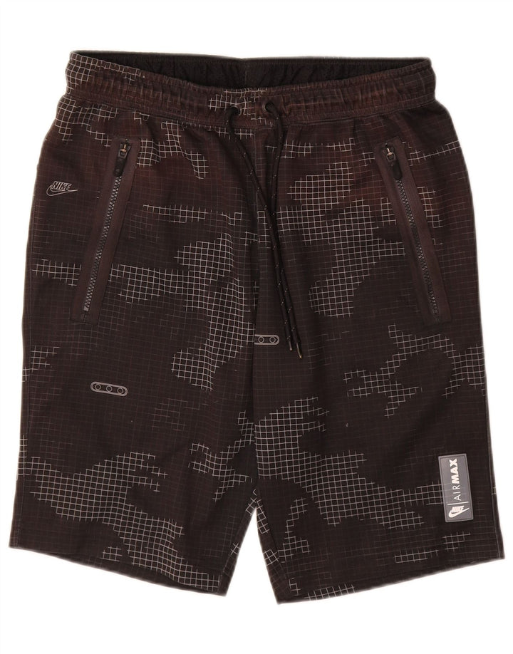 Nike Herre Sportshorts Medium W32 L10 Sort Camouflage Polyester