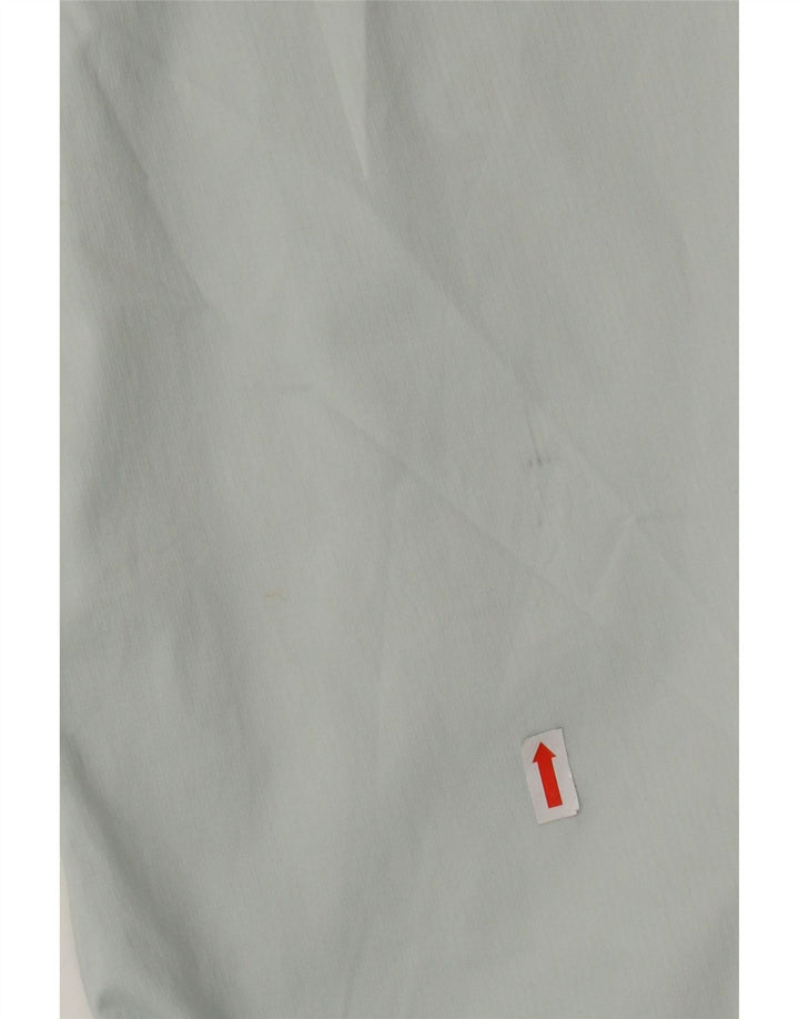 ADIDAS træningsdragt topjakke til kvinder UK 14 Stor turkis polyester