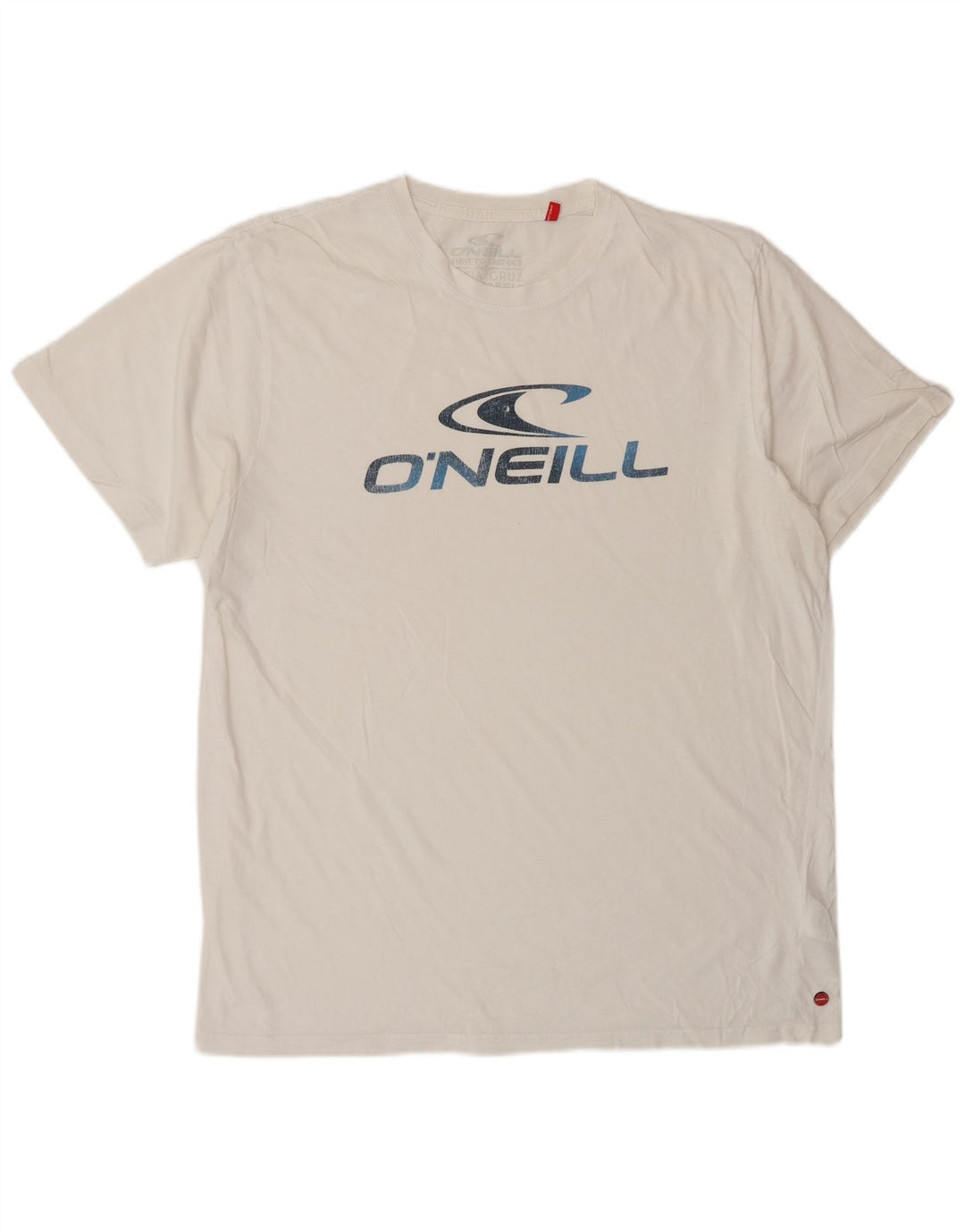 O'Neill Herre Regular Fit Grafisk T-Shirt Top XL Hvid Bomuld