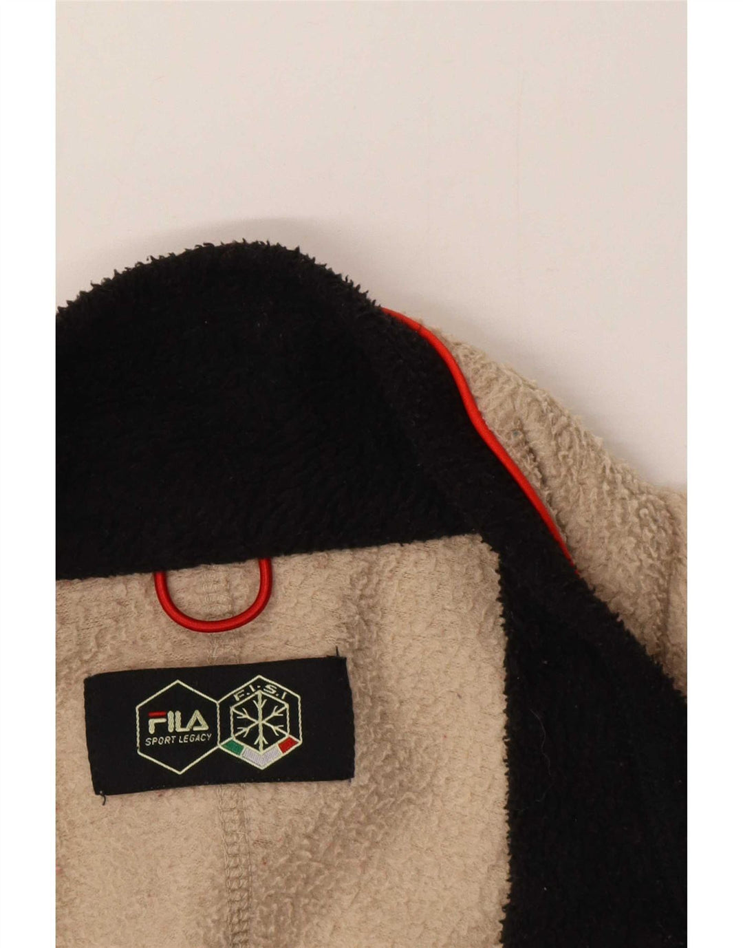Fila Herre Fleecejakke UK 40 Large Beige